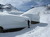 Salita da Val Canale e Rif. Alpe Corte verso il Lago Branchino fino alla Baita Neel il 18 marzo 09 - FOTOGALLERY